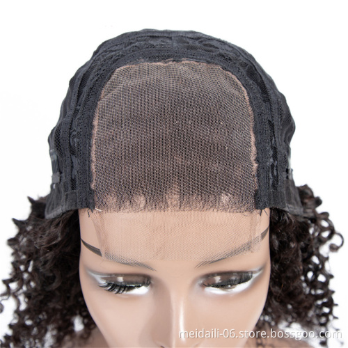 Heat Wig Hair Straight Silk Female Black Lace Brazilian Spring Long Style Closure Human Hair Wigs